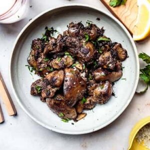 Chicken Liver & Onions